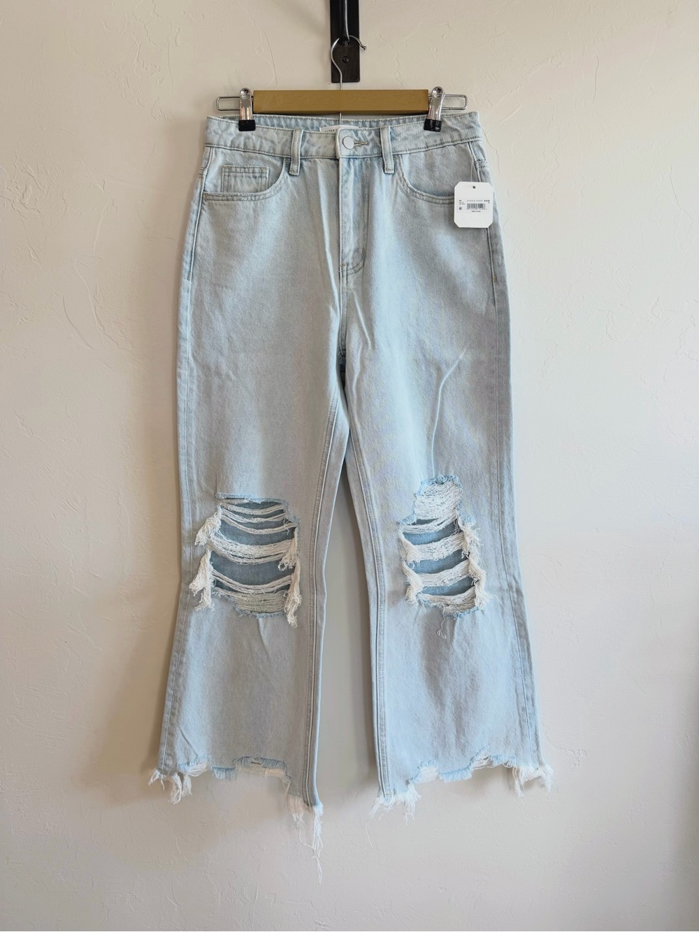 Altar’d State Distressed Wide-Leg Jeans